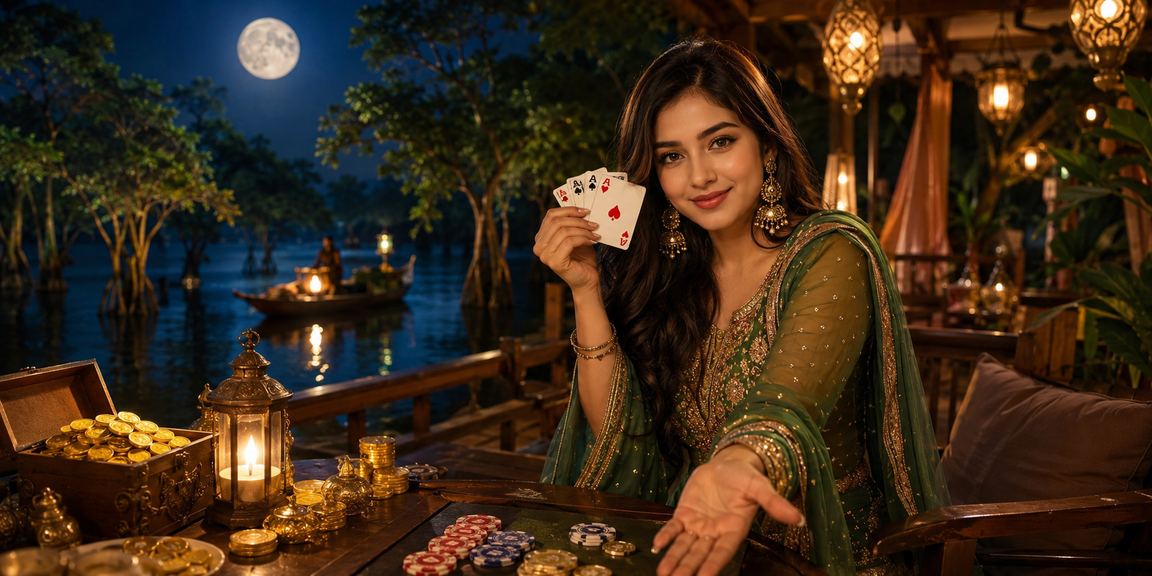 সিলেটে ঈদ উৎসবে তিন পাতি কার্ড গেমের আনন্দময় মুহূর্ত